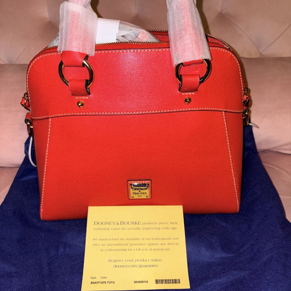 ❤️ DOONEY & BOURKE Carmen Satchel – Red – NEW WITH TAGS ❤️
